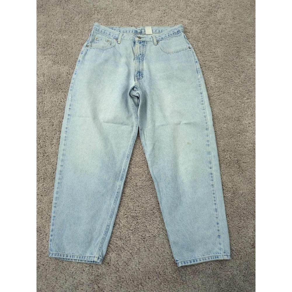 Vintage Brittania Jeans Womens 16 PETITES Denim High Rise Baggy Loose 90s Y2K‎